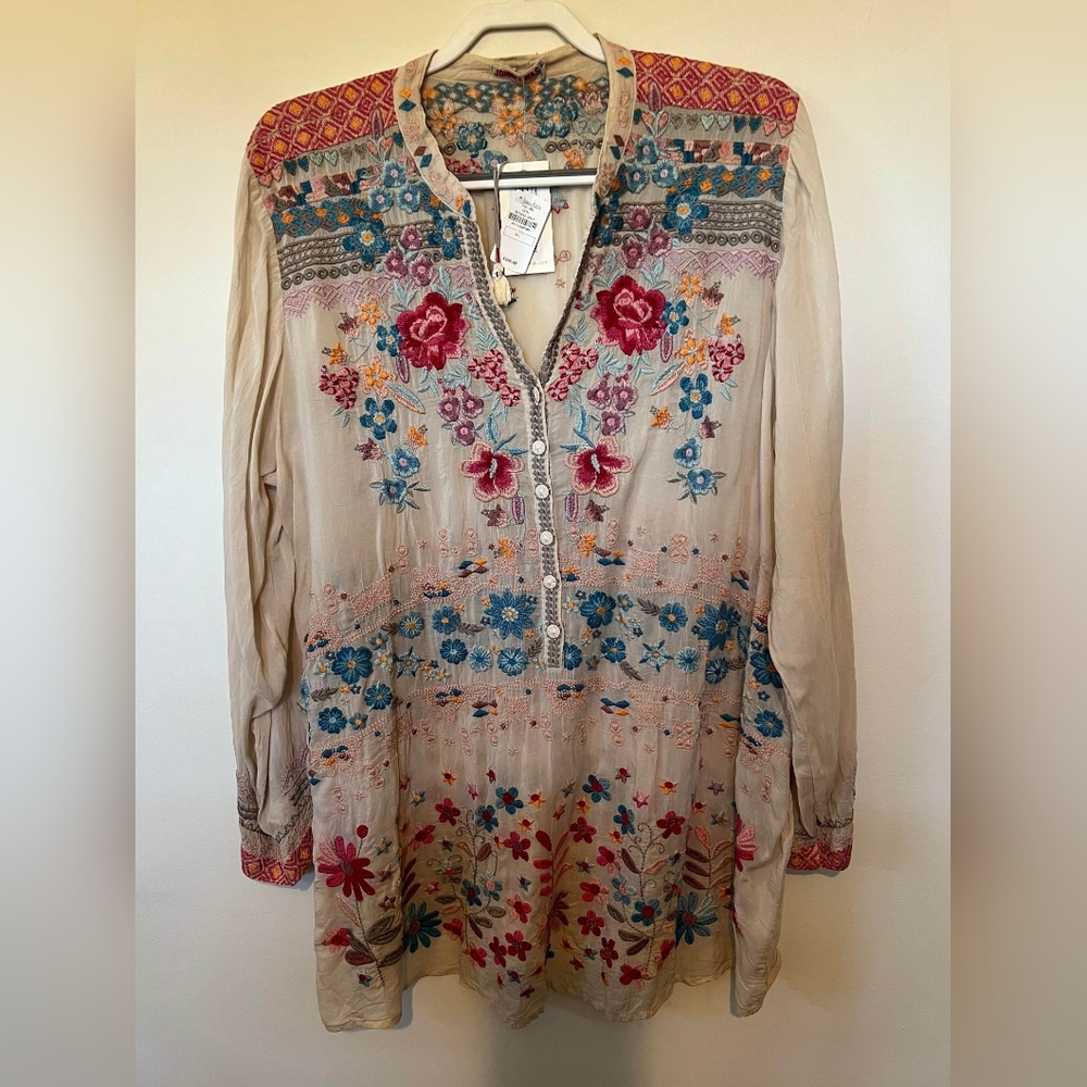Johnny Was Bandit Blouse XXL NWT